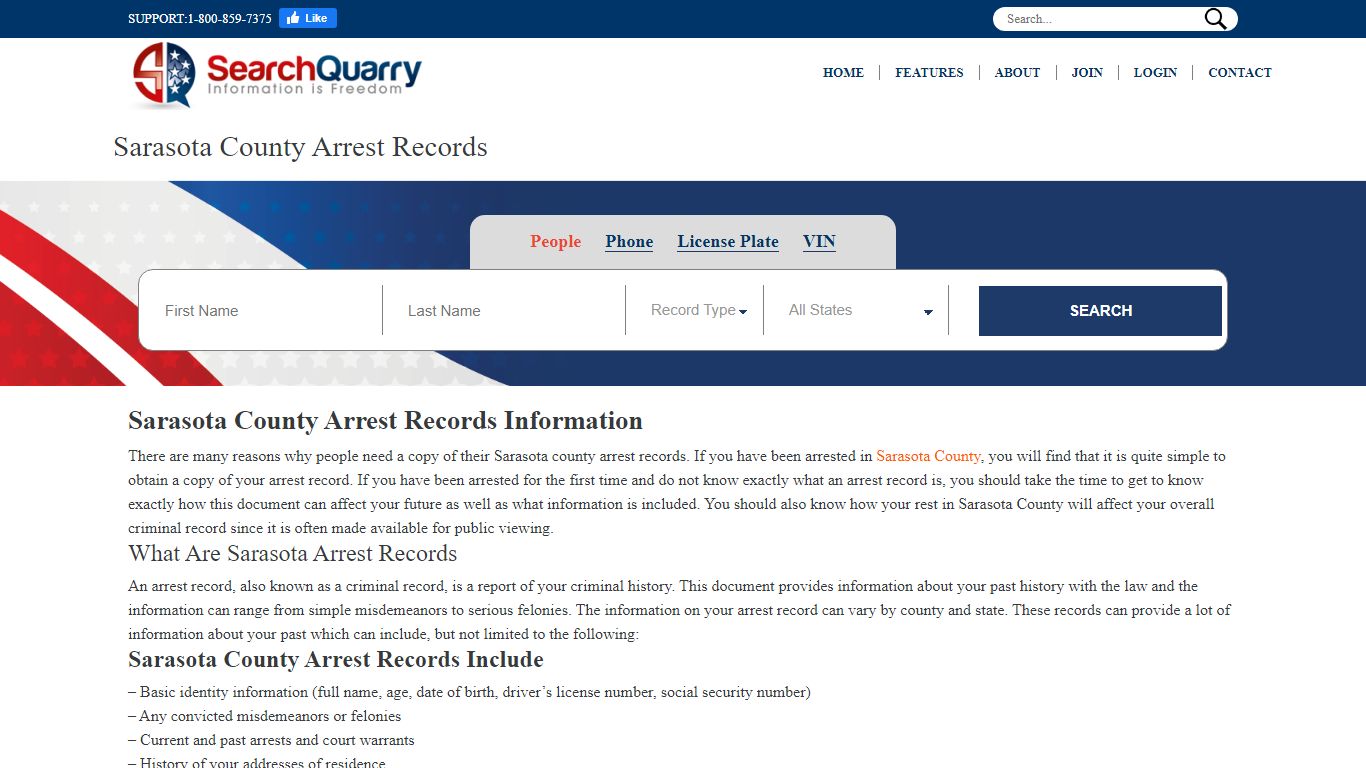 Sarasota County Arrest Records - SearchQuarry